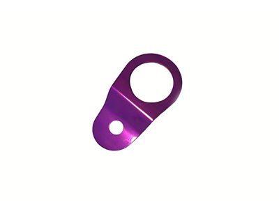 Torque Solution Radiator Mount with Insert Purple : Mitsubishi Evolution - TS-EV-013I