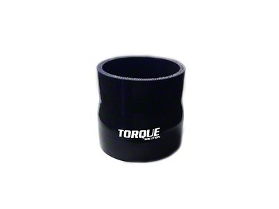 Torque Solution Transition Silicone Coupler: 2.75 inch to 3 inch - TS-CPLR-T2753BK