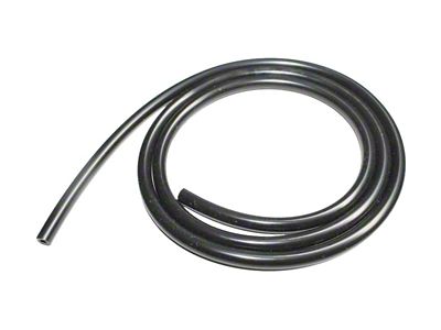 Torque Solution Silicone Vacuum Hose Black 3.5mm 1/8in ID Universal - TS-SIL-35BK-2