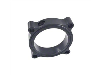 Torque Solution Throttle Body Spacer Black : Audi / Volkswagen 2.0T - TS-TBS-030B
