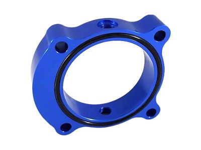 Torque Solution Throttle Body Spacer Kia Optima 2.0T - Blue - TS-TBS-029BU-1