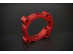 Torque Solution Throttle Body Spacer Red : Hyundai Genesis Coupe 2.0T - TS-TBS-018R