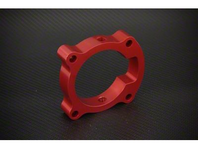 Torque Solution Throttle Body Spacer Red : Hyundai Genesis Coupe 2.0T - TS-TBS-018R