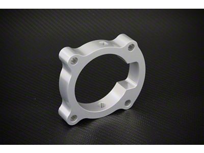 Torque Solution Throttle Body Spacer Silver : Hyundai Genesis Coupe 2.0T - TS-TBS-018