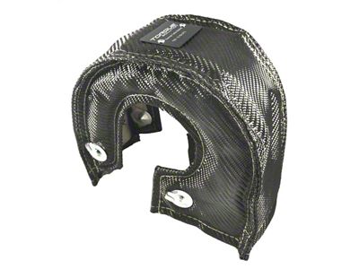 Torque Solution Thermal Turbo Blanket Carbon Fiber Fits GT25; GT28; - TS-TB-CFT3