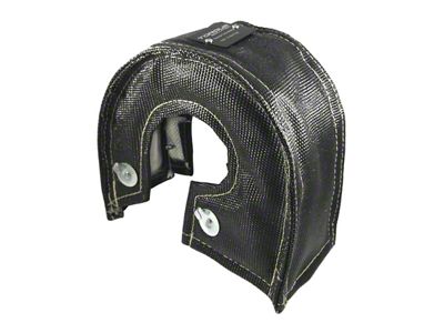 Torque Solution Thermal Turbo Blanket Black Fits T3/T3/T4/T25/T28/GT25/GT28/GT30/GT32/GT35/GT37 - TS-TB-FT3BK