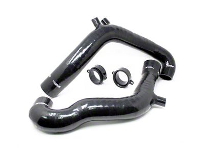 Torque Solution Turbo Inlet Hose Black - 10-12 Porsche 997.2 - TS-POR-527