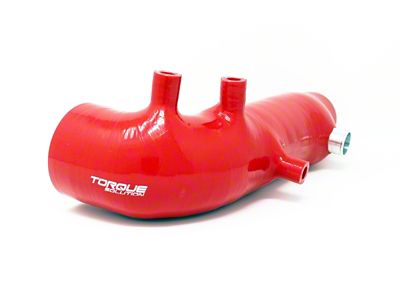 Torque Solution Turbo Inlet Hose Black: 02-07 Subaru WRX/04-18 STI/05-09 - TS-SU-463RD