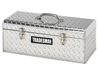 Tradesman Aluminum Handheld Tool Box 24in. - Brite - 5124T