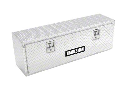 Tradesman Aluminum Top Mount L-Wing Box 60in. - Brite - 8160