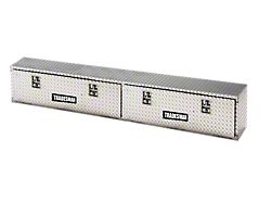Tradesman Aluminum Top Mount L-Wing Box 72in. - Brite - 8172T