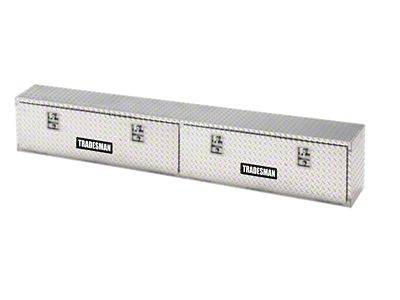 Tradesman Aluminum Top Mount L-Wing Box 90in. - Brite - 8190T