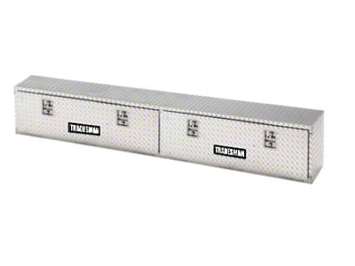 Tradesman Aluminum Top Mount L-Wing Box 96in. - Brite - 8196T