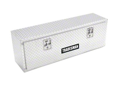 Tradesman Aluminum Top Mount Tool Box 48in. - Brite - 8148