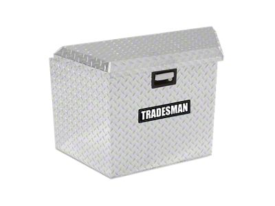 Tradesman Aluminum Trailer Tongue Storage Box 21in. - Brite - 6134T
