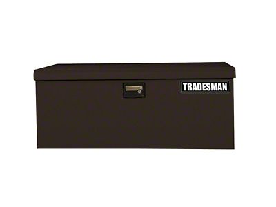 Tradesman Steel Job Site Box/Chest Light Duty/Large 42.75in. - Black - 78048