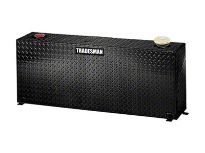Tradesman Steel Rectangular Liquid Storage Tank Full Size - Black - 73010