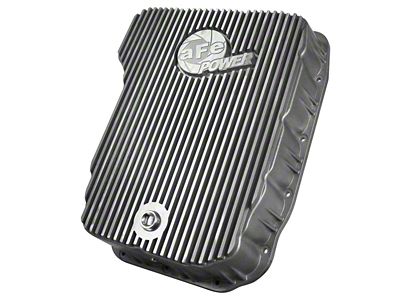 AFE Transmission Pan Cover Raw ; Dodge Diesel Trucks 07.5-12 L6-6.7L td - 46-70060
