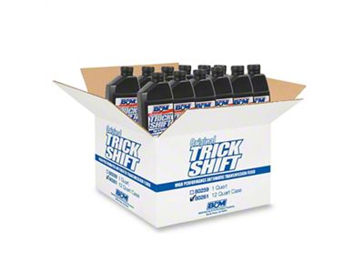 B&M Trick Shift Automatic Transmission Fluid; 1 Quart Bottle; 12 Pack; - 80261