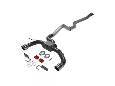 Flowmaster Outlaw Cat-Back Exhaust System with Black Chrome Tips