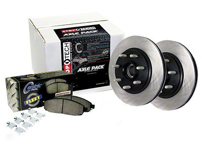 StopTech Truck Axle Pack; Slotted; 4 Wheel - 967.67001