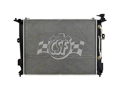 CSF 11-12 Hyundai Genesis 4.6L OEM Plastic Radiator - 3611