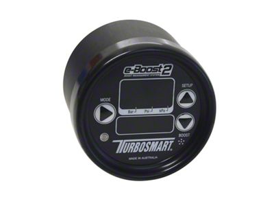 Turbosmart e-Boost2 Boost Controller; 66mm; Black (Universal; Some Adaptation May Be Required)