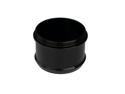 Turbosmart BOV Bubba 2.0in Plumb Back Fitting - Black - TS-0204-3206
