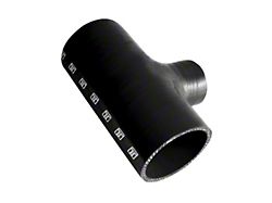 Turbosmart Hose Tee 2.50in ID 1.5in Spout - Black 