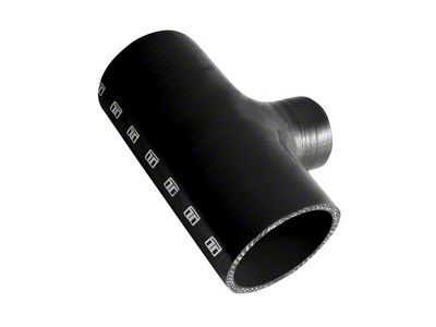 Turbosmart Hose Tee 2.75in ID 1.5in Spout - HT275150-BK