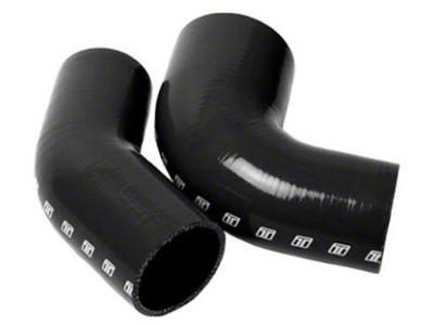 Turbosmart 90 Reducer Elbow 2.0in - 2.50in - Black - TS-HRE92025-BK
