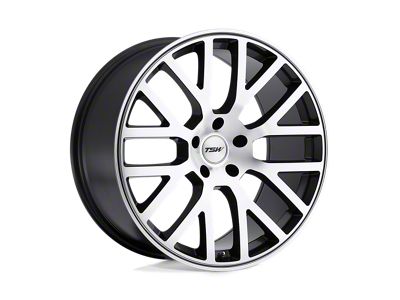 TSW Donington Gunmetal Mirror Cut Face Wheel; 18x9.5; 40mm Offset; 5x114.3mm Bolt Pattern; 76.10mm Hub Bore