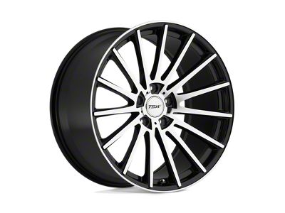 TSW Chicane Gloss Black with Mirror Face Wheel; 18x8.5; 35mm Offset