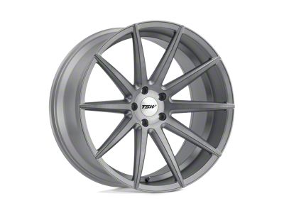 TSW Clypse Titanium with Matte Brushed Face Wheel; 22x11; 28mm Offset; 5x114.3mm Bolt Pattern; 76.10mm Hub Bore