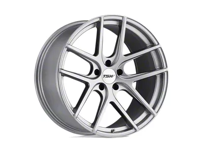 TSW Geneva Matte Titanium Silver Wheel; 20x8.5; 40mm Offset