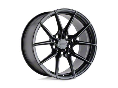 TSW Neptune Semi Gloss Black Wheel; 19x8.5; 30mm Offset; 5x114.3mm Bolt Pattern; 76.10mm Hub Bore