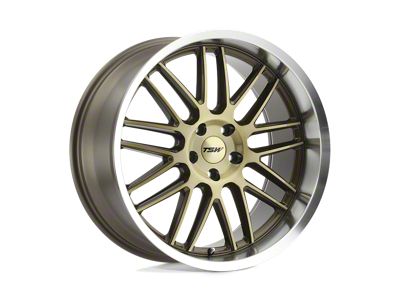 TSW Avalon Bronze with Brushed Bronze Face and Machined Lip Wheel; 20x10; 40mm Offset; 5x114.3mm Bolt Pattern; 76.10mm Hub Bore