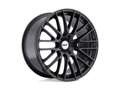 TSW MAX Matte Black Wheel; 18x9.5; 40mm Offset; 5x114.3mm Bolt Pattern; 76.10mm Hub Bore