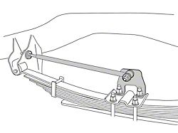 Tuff Country 03-13 Dodge Ram 2500 4wd Traction Bars Pair - 30998