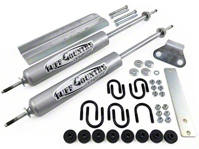 Tuff Country 80-96 Ford F-250 4wd Dual Steering Stabilzer Parallel - 66280
