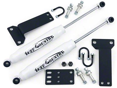 Tuff Country 99-04 Ford F-250 4wd Dual Steering Stabilzer - 66290