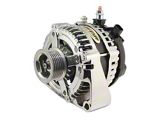 Tuff Stuff Performance OEM Wiring LS Alternator with 6-Groove Pulley; 225 AMP; Stealth Black (Universal; Some Adaptation May Be Required)