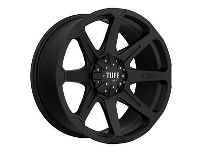 Tuff A.T. T05 Satin Black Wheel; 22x10; -20mm Offset