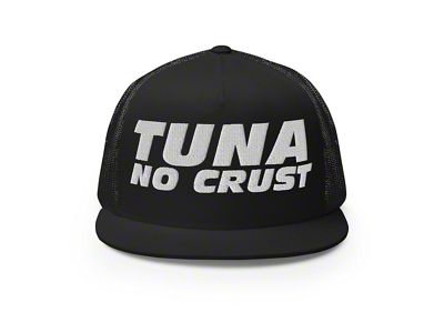 Throtl Tuna No Crust Trucker Hat; Black