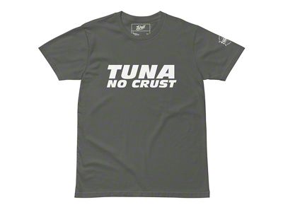 Throtl Tuna No Crust Short Sleeve T-Shirt; Charcoal