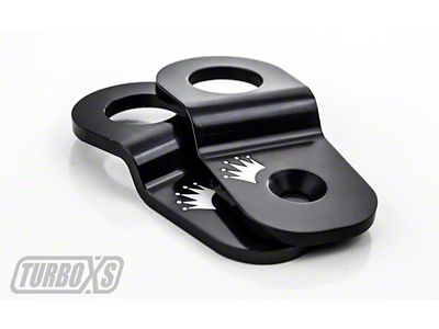 Turbo XS 15-16 Subaru WRX/STI Billet Aluminum Radiator Stay - W15-RADSTAY-BLK