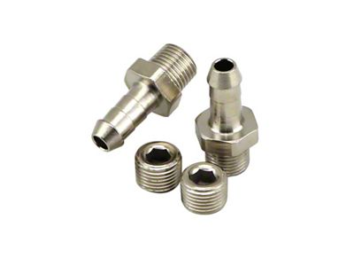 Turbosmart 1/8in NPT 6mm Hose Tail Fittings and Blanks - TS-0550-3008