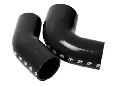 Turbosmart 45 Reducer Elbow 2.00in - 2.50in - Black - TS-HRE2025-BK
