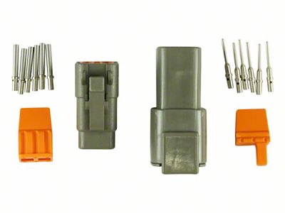 Turbosmart eGate 6 Way Sensor Connection Kit DTM Connector - TS-0550-3130