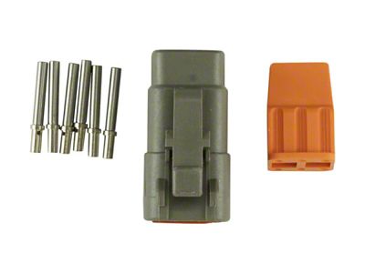Turbosmart eGate 6 Way Sensor Plug Kit DTM Connector - TS-0550-3126